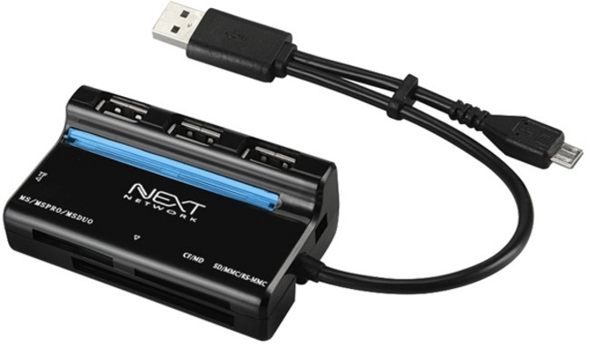 넥스트 스마트 OTG 겸용 올인원 카드리더기, NEXT-503OTG
