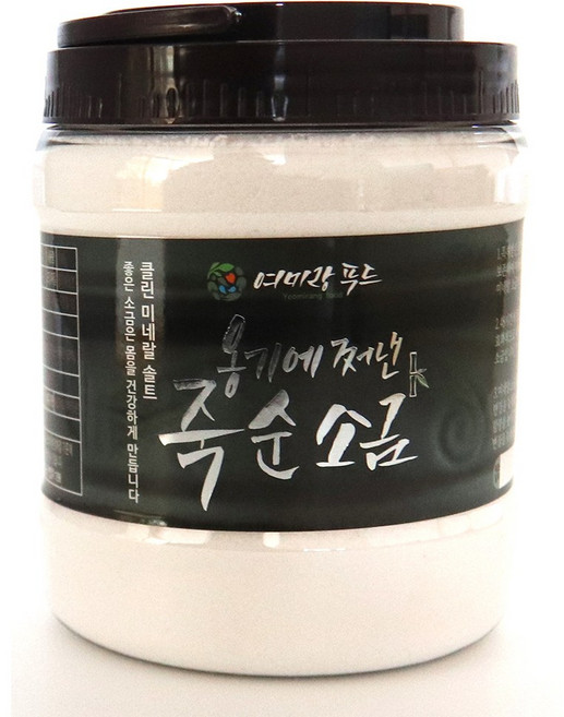 여미랑푸드 옹기에쩌낸죽순소금 대용량, 1개, 1.7kg