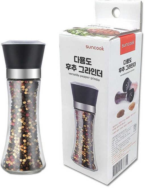 솔트그라인더 썬쿡 다용도 통후추 그라인더 페퍼밀, 본상품