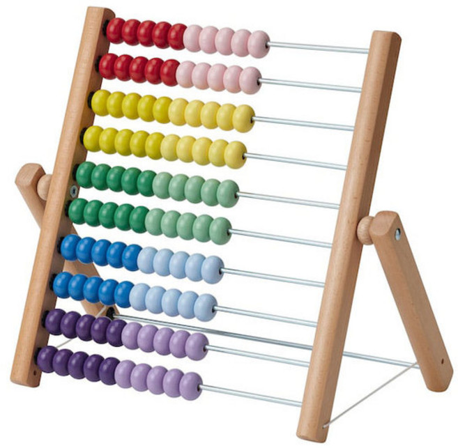 이케아 UERHALLA 주판 멀티컬러 305.066.73