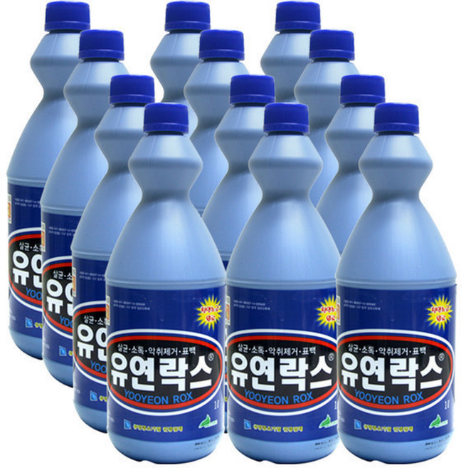 유연락스 / 살균소독제 세정제, 12개