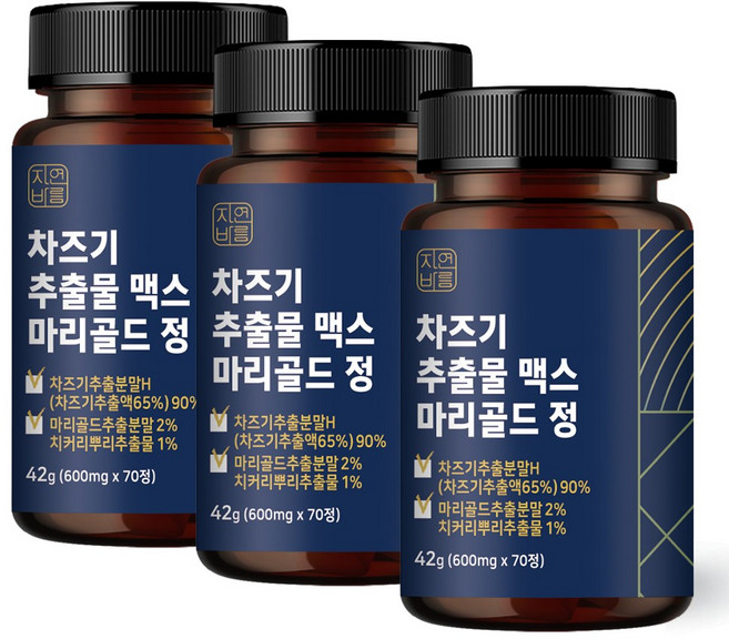 자연바름 루테올린 차즈기 추출물 국내산 차조기 추출분말 정, 70정, 3개