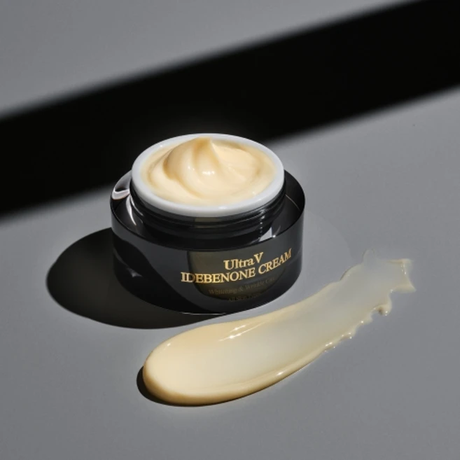 울트라브이 이데베논 안티에이징 크림 (미백 주름 탄력 토탈케어), 50ml, 1개 - 쿠팡