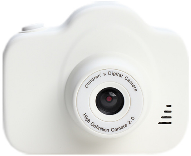 兒童mini相機 輕巧便攜趣味濾鏡, 1個, 天使白