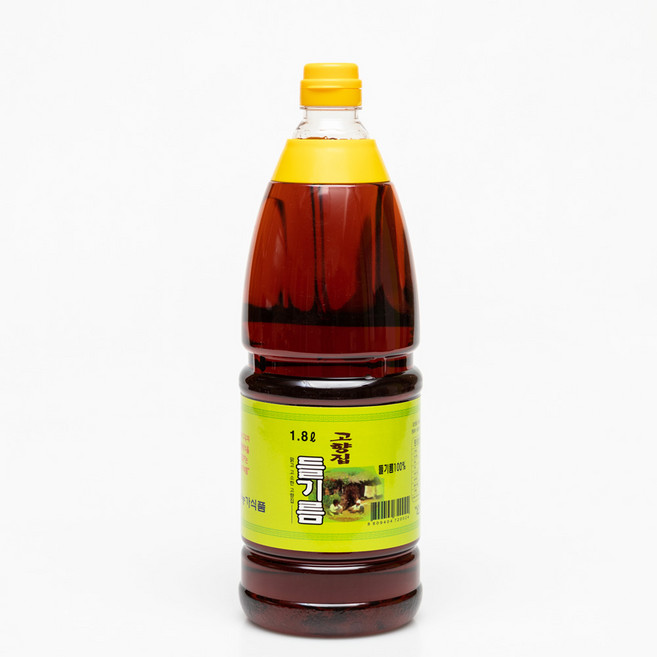 중국산 고향집 들기름 100%, 1개, 1.8L