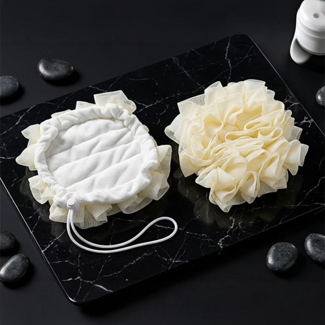 간편한 비누 거품 샤워볼, 1세트, 2개입, 기본