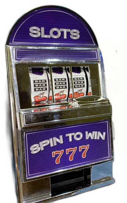 레트로 복고 룰렛 머신 선물 카지노 게임기 엔틱, 1개, 룰렛 머신 (높이 약 20cm)