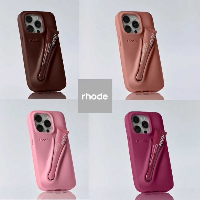OK에스 로드스킨케이스 아이폰16 iphone16 pro max 헤일리로드 폰케이스 실리콘, 14 아이폰 16 인디 핑크, 1개