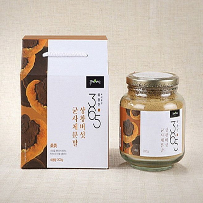 류충현 상황버섯분말 약용버섯 균사체 베타글루칸 활성산소처리효소 목질진흙 상황버섯균사체 가루, 300g, 2박스