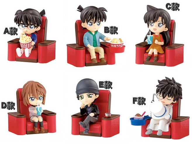 M.M小舖 RE-MENT 盒玩 名偵探柯南電影院 柯南 爆米花 場景 基德 R7, 1個, #不補整套(金額1000，下X5)1DX