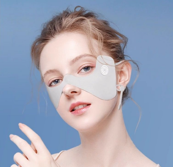 아이스실크 자외선차단 마스크 남녀공용 아웃도어 골프 등산 테니스 워킹