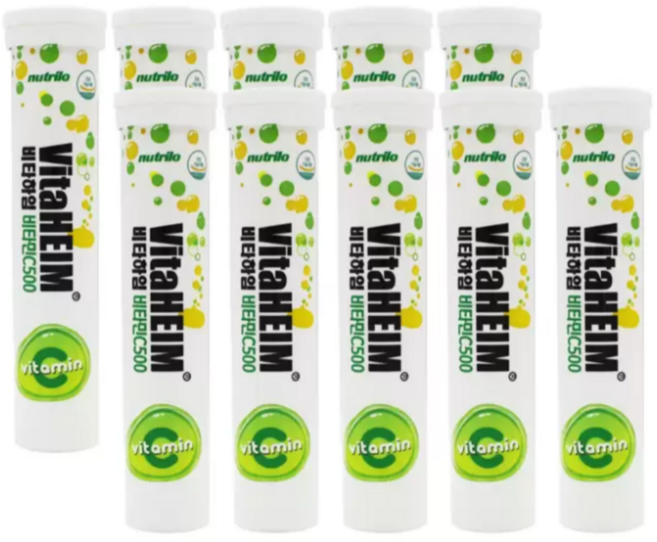 비타하임 발포비타민 20정x 10, 1세트, 20정