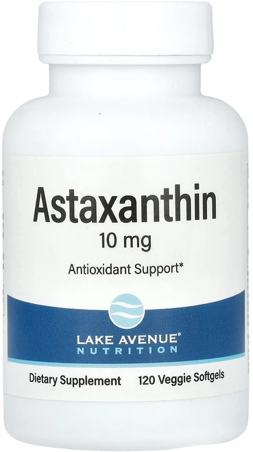 Lake Avenue Nutrition 아스타잔틴 10mg 베지 소프트젤 120정, LakeAvenueNutrition아스타잔틴10mg베지, 1개 - 쿠팡