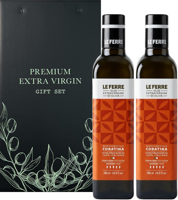레페레 코라티나 엑스트라버진 올리브오일 올리브유 선물세트, 2개, 500ml