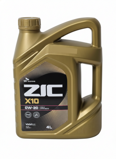 지크 X10 합성엔진오일, 1개, 0w20, 4L