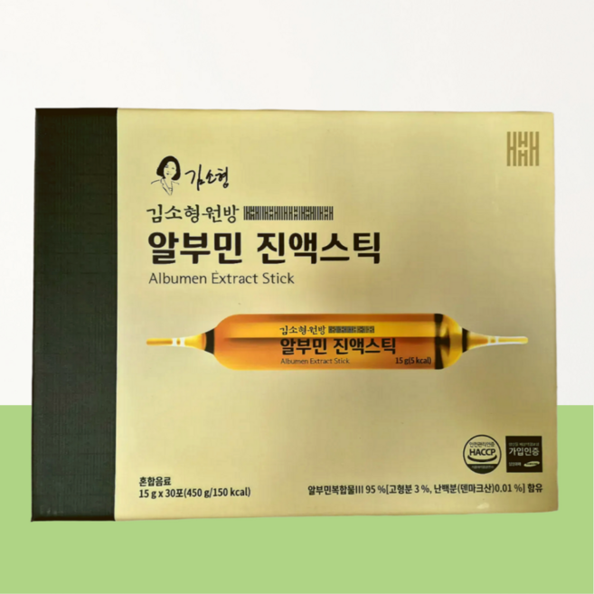[김소형원방] 알부민 진액스틱 15g x 30포 (스틱 타입 먹기 간편한 알부민), 1개