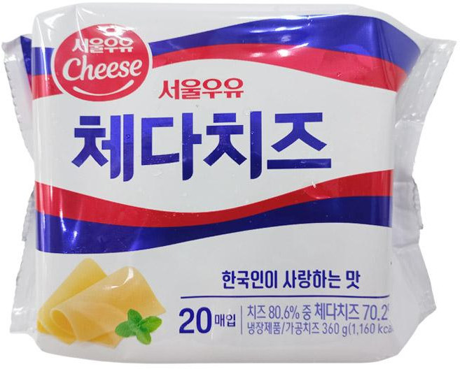 체다슬라이스치즈360g서울, 1개, 360g