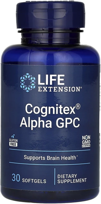 라이프익스텐션 Cognitex Alpha GPC 소프트젤 30정, 1개 - 쿠팡