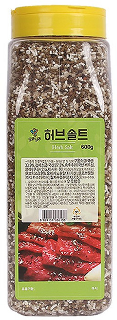 푸디아이디어스 허브솔트, 1개, 600g