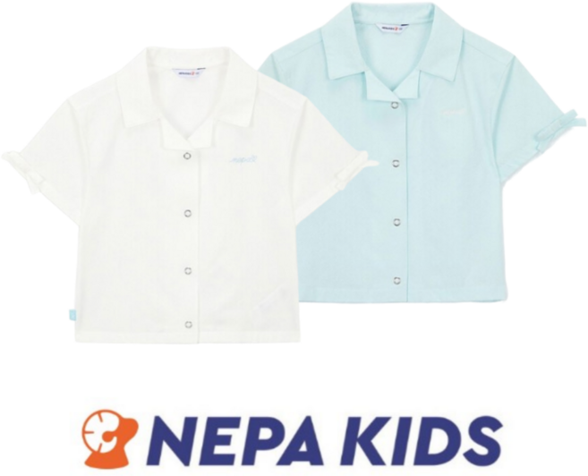 네파 키즈 여아 카라셔츠 셔켓