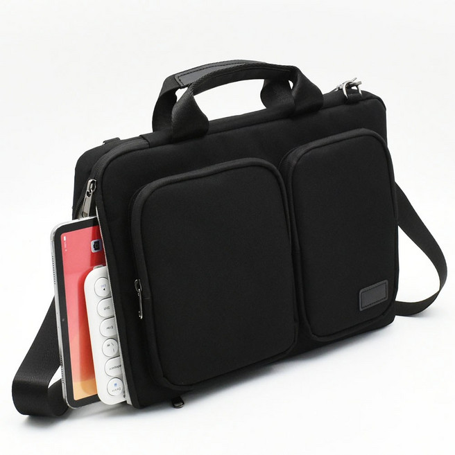 갤럭시탭S11울트라 S11 S10FE 플러스 S10울트라 s10울트라 파우치 가방, 블랙