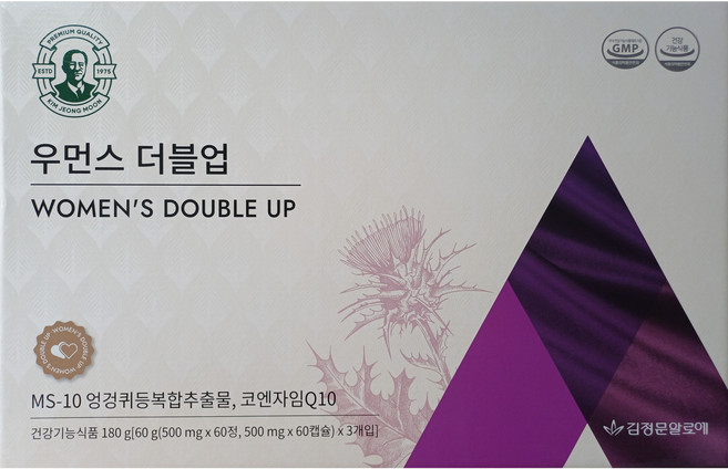 김정문알로에 우먼스 더블업 (180g), 1박스