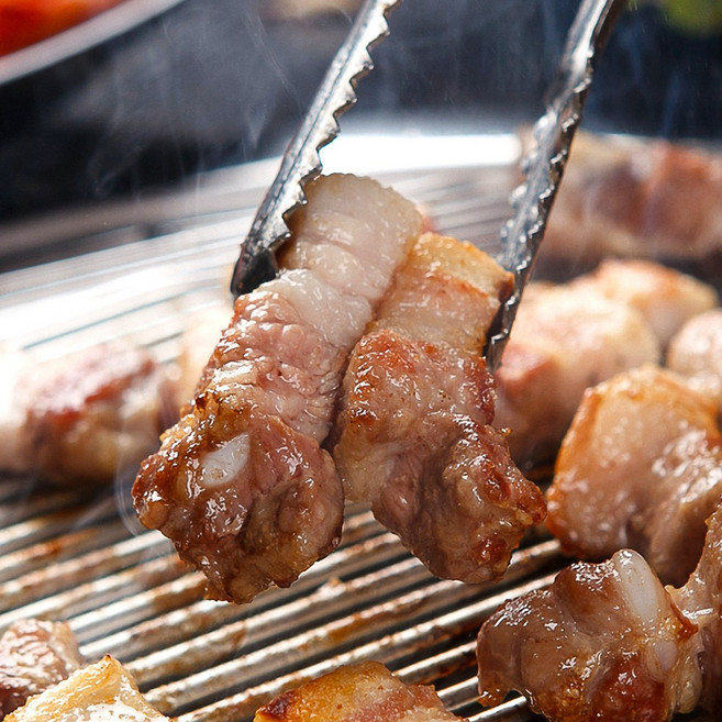 한입 삼겹살 산더미 삼겹 구이용 찌개용, 1개, 1kg