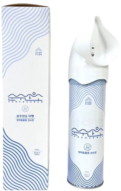 강아지 산소캔 고양이 산소호흡기 산소마스크 산소통, 1개, 816ml