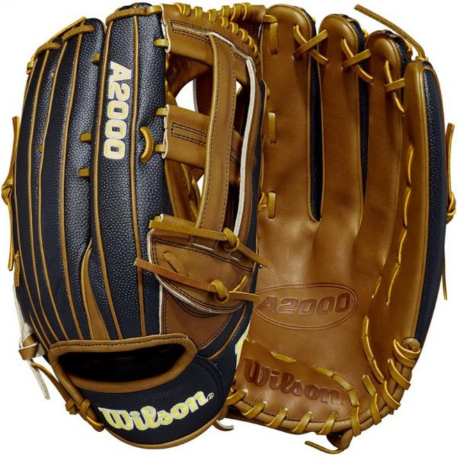 윌슨 2022 A2000 SP14SS 14인치 슬로우피치 소프트볼 글러브 - 블랙/새들탠 131058, Right Hand Throw