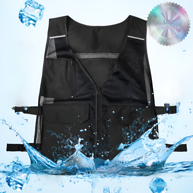 [입자마자 쿨링] 유앤아이 아이스조끼 작업용 냉조끼 쿨조끼 냉각조끼 남성 여성 여름 냉각 아이스팩