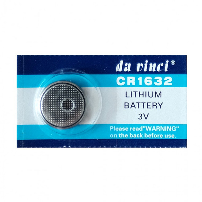 리튬 건전지 CR1632(1알) 3V 코인 전지 단체 대량, 1개