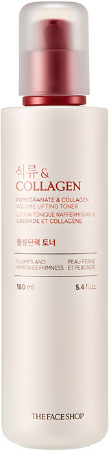더페이스샵 석류 엔 콜라겐 볼륨탄력 토너, 160ml, 1개