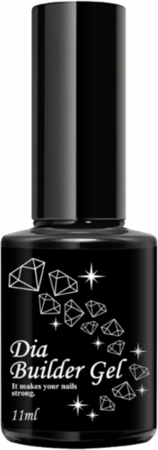 네일처방 그라시아 진비 기초젤 공식판매점, 티아라 다이아빌더젤, 투명, 1개, 14ml