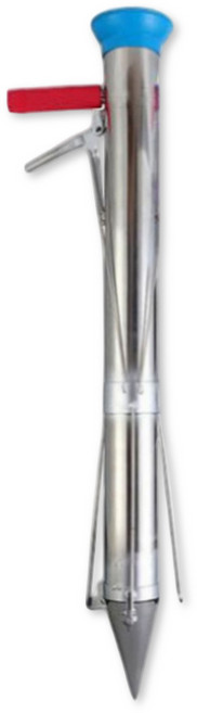 모종 파종기 한손잡이 감자 고추 배추 고구마 옥수수 등 텃밭 주말농장 각종 채소 씨앗 모종파종기, 1개