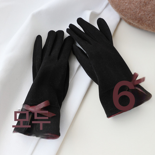 심플 일본식 기모 라이크 장갑 터치 라이딩 장갑 융털 방한 장갑