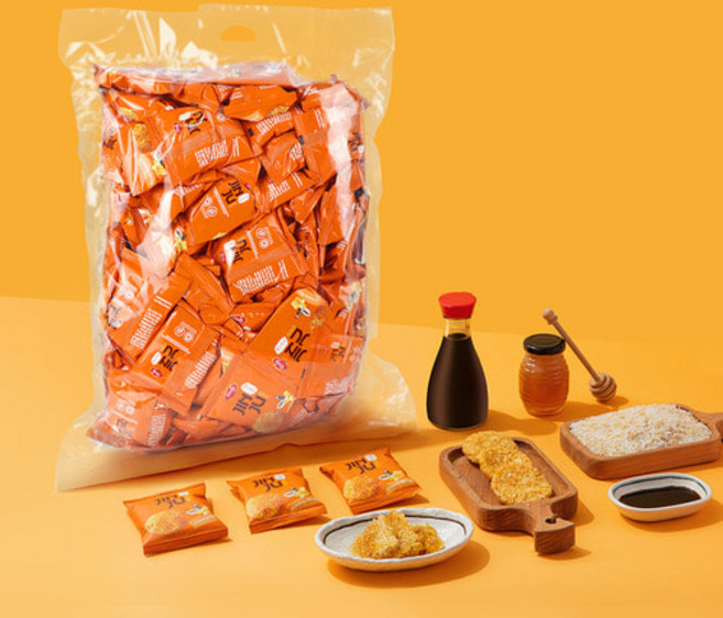 리치 진주 크리스피 허니눈꽃 쌀과자 베트남 대용량 과자, 900g, 1개