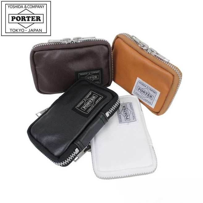 요시다포터 PORTER 프리스타일 키케이스 멀티 동전 카드 지갑 707-07177