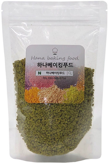 녹차 쿠키 크런치 크런키 빼빼로 마카롱 만들기 토핑 베이킹재료 과자만들기 (유통기한 임박 26.08.28까지), 1개, 200g