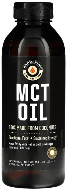 RAPIDFIRE MCT Oil 15 fl oz 443 ml - 쿠팡