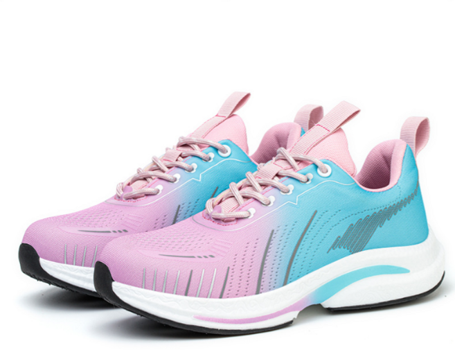 여성 경량 안전화 발볼넓은 가벼운 현장 작업 운동화