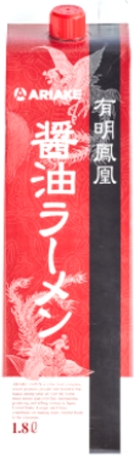 아리아케 호우오우 쇼유라멘 스프, 1.8L, 1개