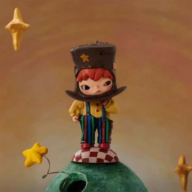 쿠쿠스토어 오리지널 POP MART 히로노 X 르 쁘띠 프랑스 시리즈 서프라이즈 미스터리 블라인드 박스 백 귀, 01 CHINA, 04 The Conceited Man