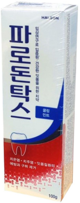 파라돈탁스 데일리 후로라이드 쿨링민트 치약, 100g, 12개