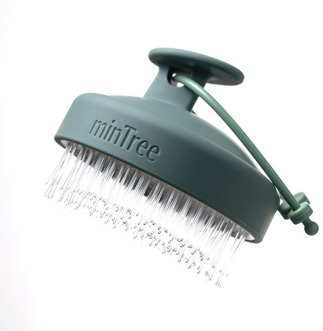 민트리 스칼프 퓨리파이 마사져 두피마사지 딥클렌징 두피브러쉬 샴푸브러쉬 두피마사져, 1개, 민트색