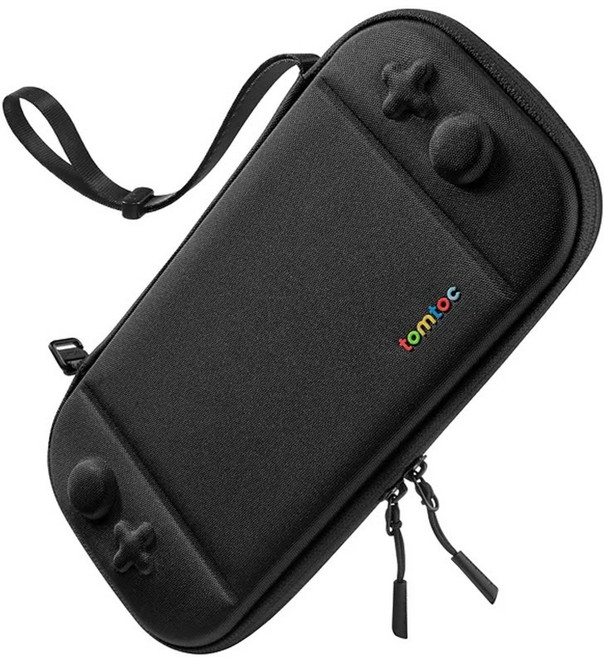 tomtoc NS二代收納包 Switch主機保護殼，多色可選，防潑水軍規防摔，大容量收納12張遊戲卡