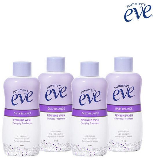 (현대Hmall)썸머스이브 데일리 밸런스 페미닌 워시 59ml 4개
