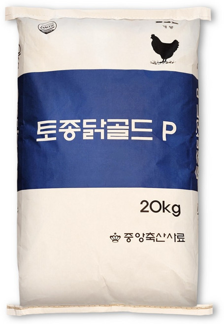 토종닭 골드 산란 펠렛 닭사료 닭모이, 1개, 20kg