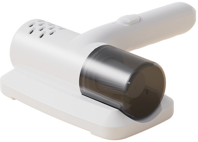 SUUNI 진드기제거기 무선 미니 버튼식 강한 흡인력 자외선 진드기 제거 소형진드기제거기, 흰색, 1