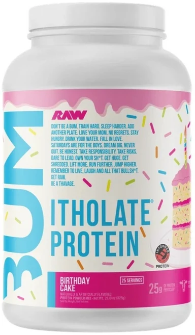 씨범프로틴 크리스범스테드 CBUM아이솔레이트 클래식피지크 RAW 벌스데이케이크, 1개, 825g - 쿠팡