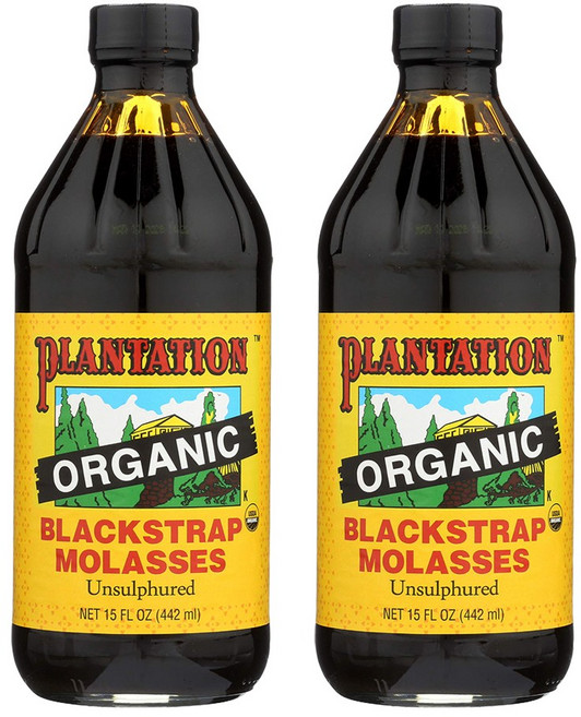 Plantation 오가닉 당밀 시럽 몰라세스 442ml 2팩, 2개